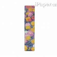 Záložka Paperblanks Monet’s Chrysanthemums PA9751-8