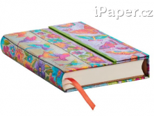 Paperblanks diář 2024 Hummingbirds & Flutterbyes midi denní DE0445-5