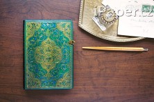 Paperblanks zápisník Turquoise Chronicles mini linkovaný 3216-8