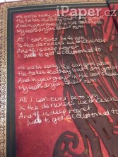Paperblanks zápisník Amy Winehouse, Tears Dry 2558-0 midi linkovaný