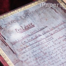 Paperblanks zápisník Bram Stoker, Dracula Mini linkovaný 4398-0