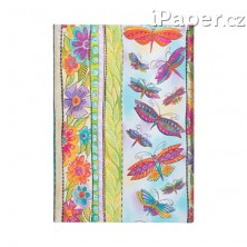 Paperblanks zápisník Hummingbirds & Flutterbyes midi linkovaný 7246-1