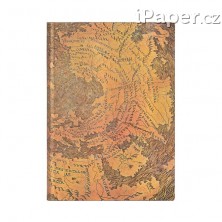 Paperblanks zápisník Hunt-Lenox Globe Flexis midi linkovaný 7270-6