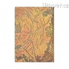 Paperblanks zápisník Hunt-Lenox Globe Flexis midi linkovaný 7270-6