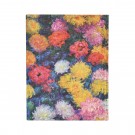 Diář Paperblanks 2026 Monet’s Chrysanthemums Flexis ultra denní FE0853-9
