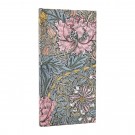 Paperblanks - Diář Paperblanks 2026 Morris Pink Honeysuckle slim horizontální DE0749-5