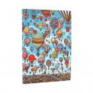Diář Paperblanks 18měsíční 2025-2026 Balloon Festival Flexis midi horizontální FE0823-2