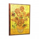 Paperblanks - Diář Paperblanks 2027 Van Gogh, Sunflowers grande vertikální DE1984-9