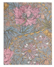 Paperblanks - Paperblanks diář 2024 Morris Pink Honeysuckle ultra horizontální DE0497-4