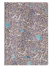 Paperblanks - Paperblanks diář 2024 Granada Turquoise midi horizontální DE0449-3