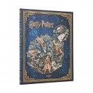 Paperblanks - Diář Paperblanks 2027 Legends of Hogwarts Diary ultra horizontální DE1965-8