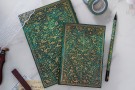 Zápisník Paperblanks Emerald Flower midi linkovaný PB1315-1