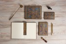 Diář Paperblanks 2026 Blue Luxe maxi vertikální DE0790-7
