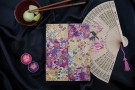 Diář Paperblanks 2026 Kara-ori Pink slim horizontální DE0748-8