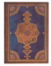 Paperblanks - Paperblanks diář 2024 Safavid Indigo Flexis midi denní FE0521-6