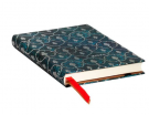 Paperblanks diář 2024 Blue Velvet mini horizontální DE0418-9