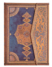 Paperblanks - Diář Paperblanks 2025 Safavid Indigo midi verso DED5796